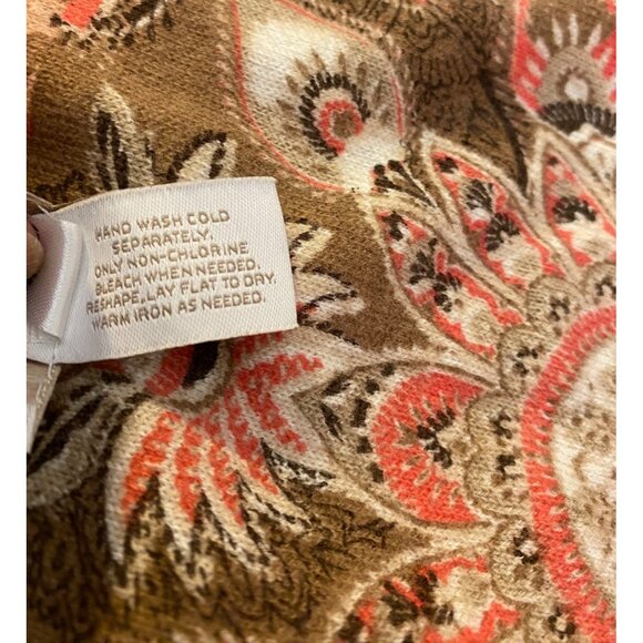 Chico's Multicolor Paisley Cardigan - Picture 4 of 10